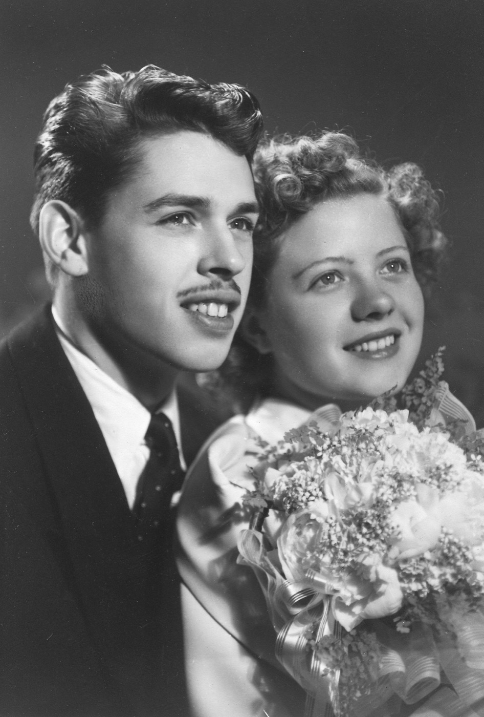 Mariage de Jacques et Miche, 1950
